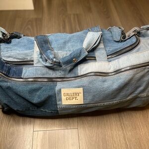 Gallery Dept Denim Patchwork Duffle